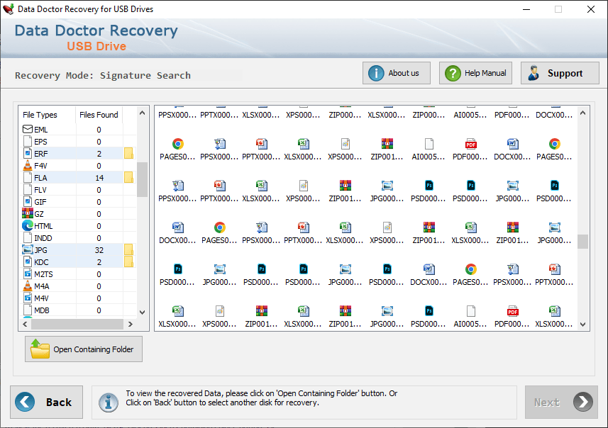 Open Containing Folders